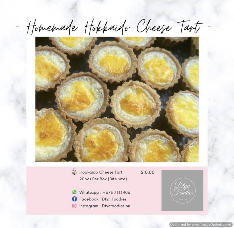 Hokkaido Cheese Tart (20pcs)