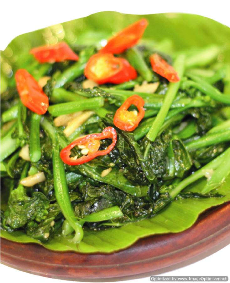 Sayur Kailan Cah Saus Tiram