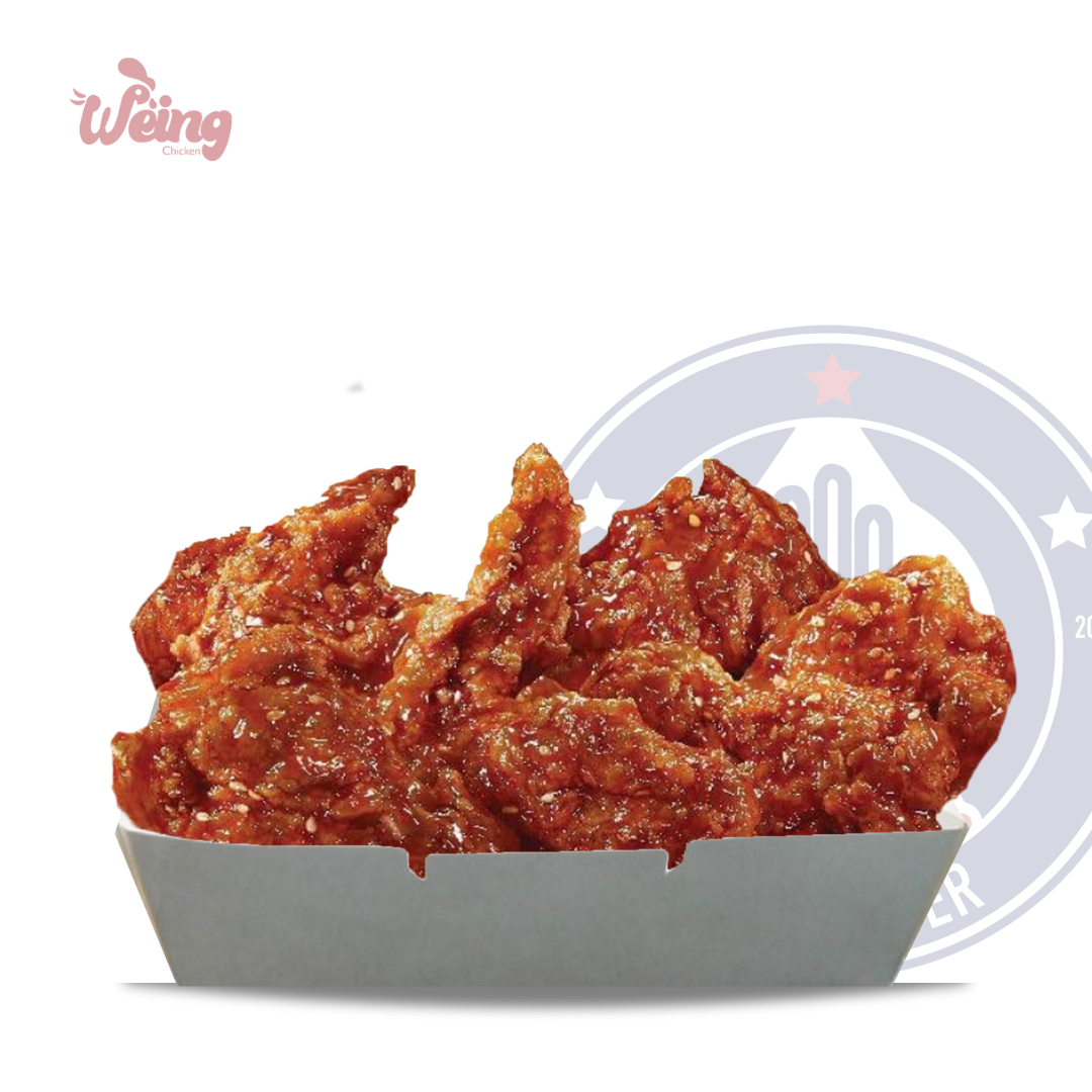 6 pc Classic Pink wing