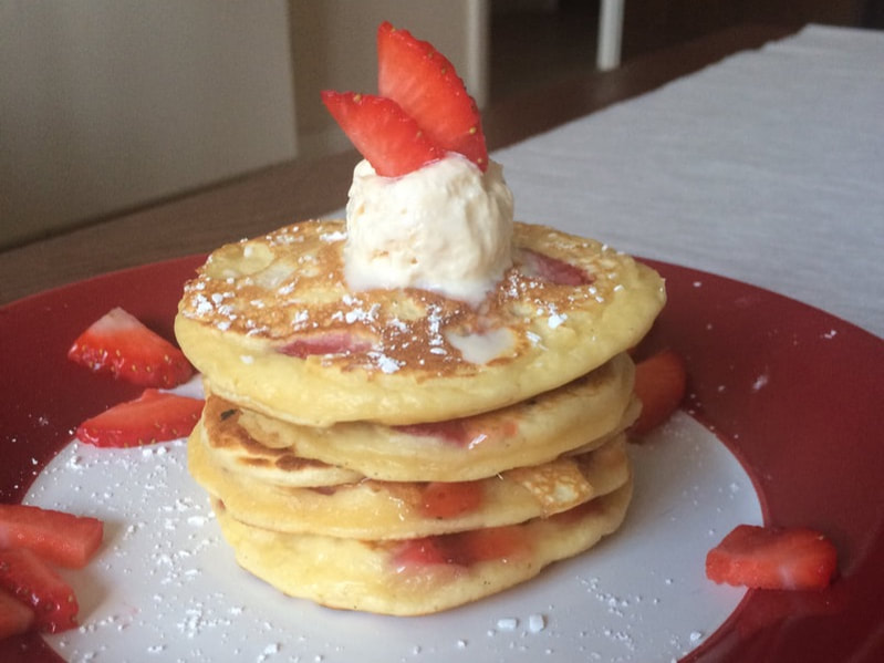 Strawberry Pancakes