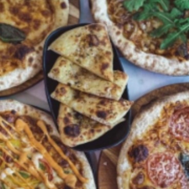 Sourdough Garlic Flatbread