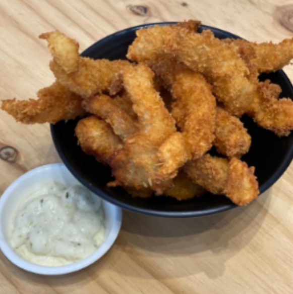 Fish Fingers with Dip