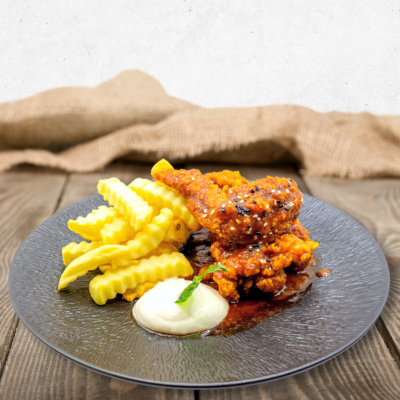 Crispy Chicken Wings (Korean)